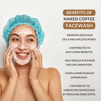 Naked Raw Coffee Face Wash - 100ml