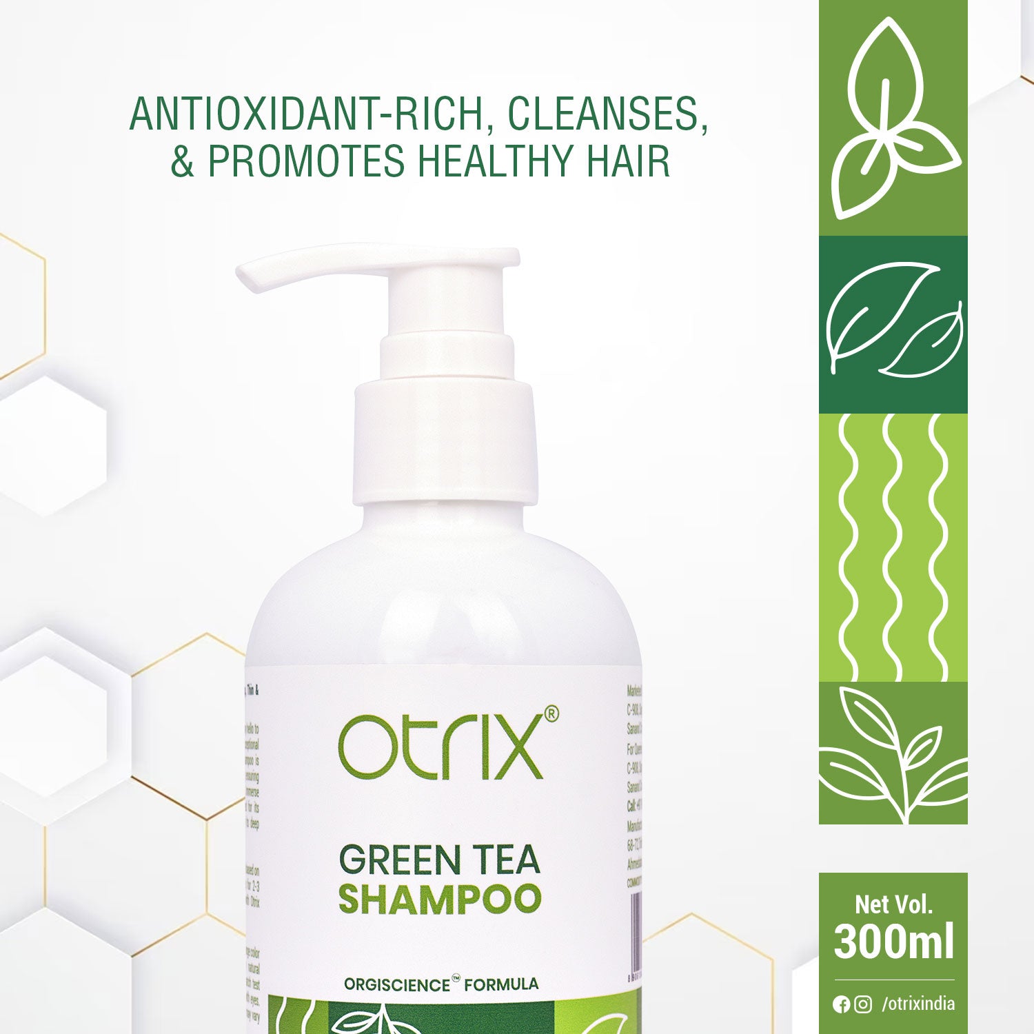 Green Tea Cleansing Shampoo - 300ml
