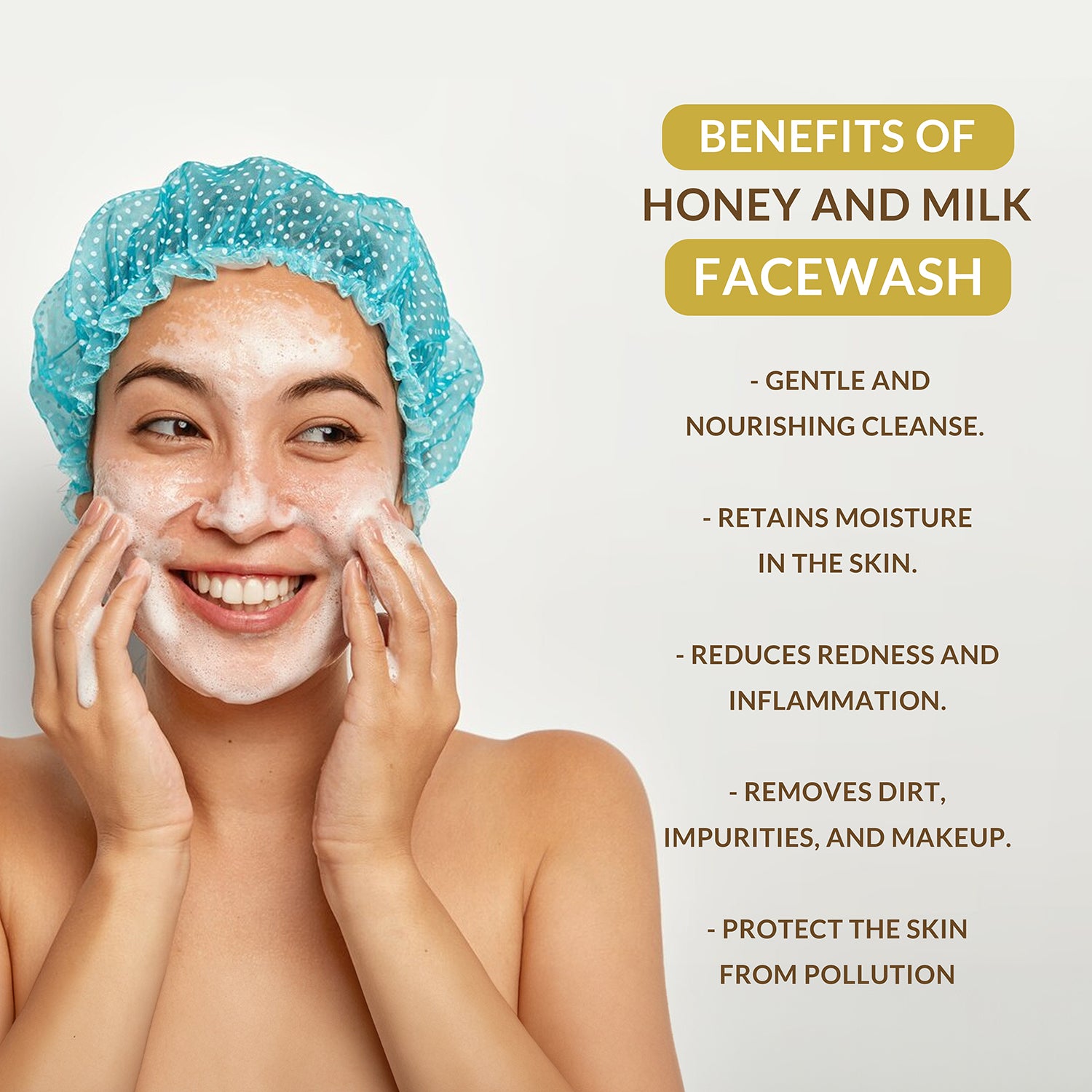 Honey and Milk Deep Cleansing Face Wash - 100ml