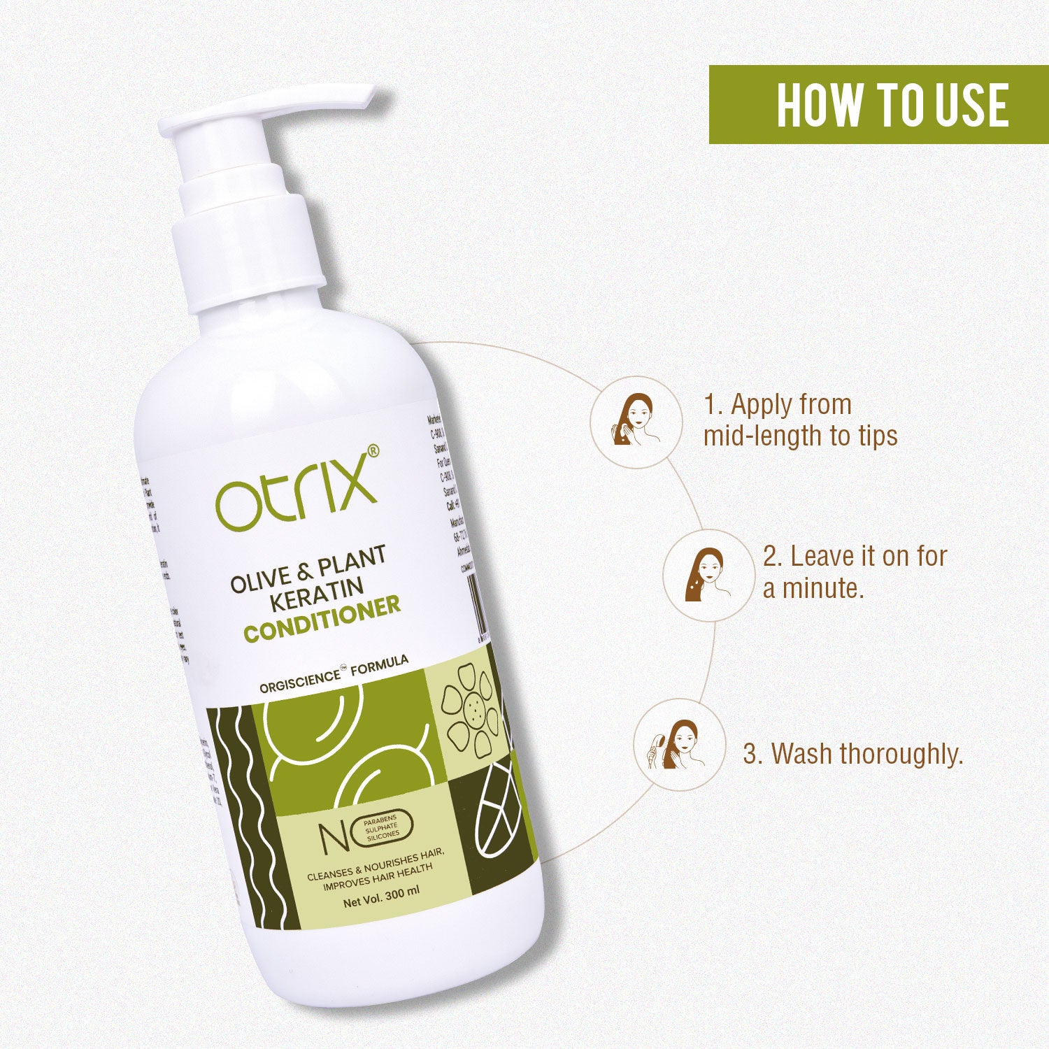otrix olive and plant keratin conditioner