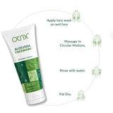 otrix aloe vera face wash