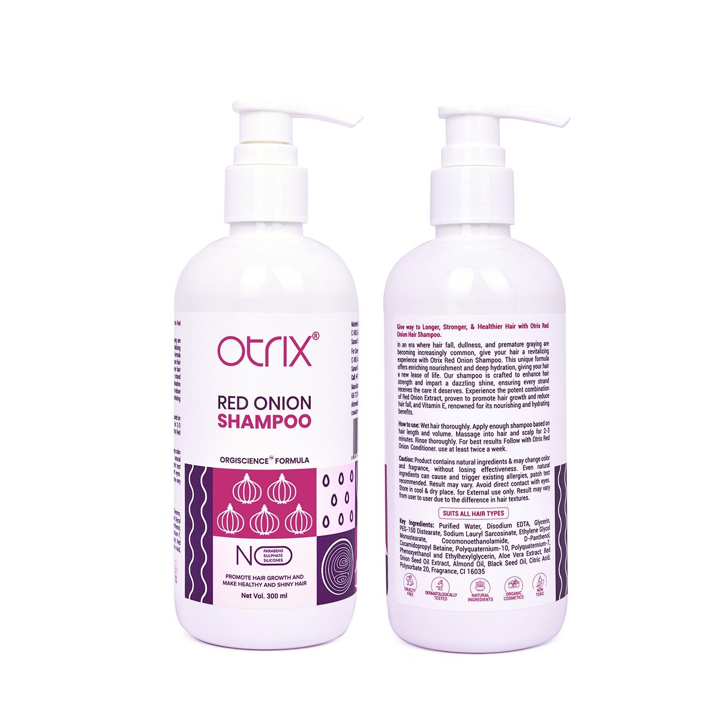 otrix red onion shampoo