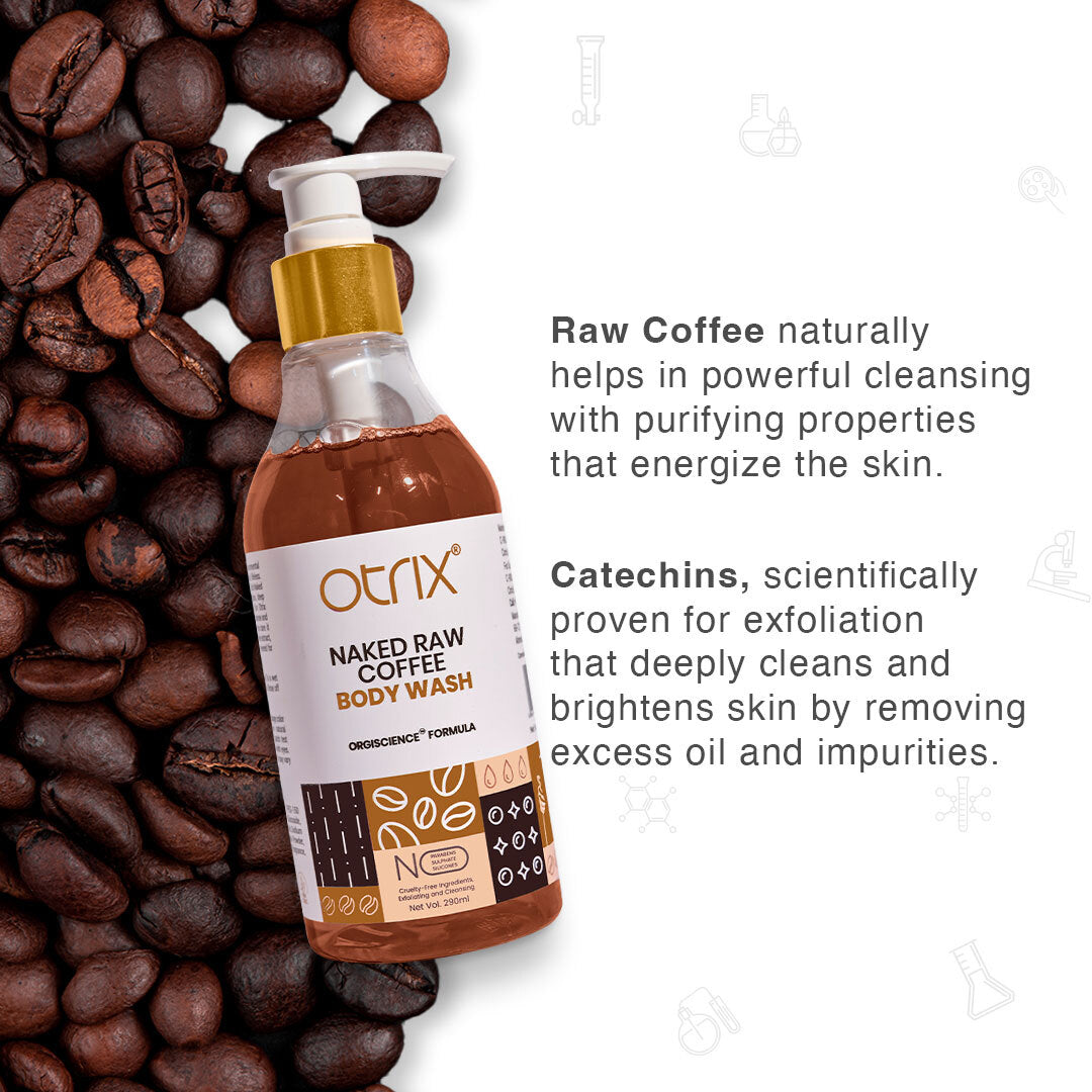 Naked Raw Coffee Body Wash