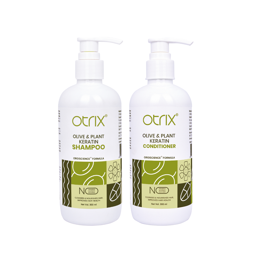 Olive Plant Keratin Shampoo and Conditioner