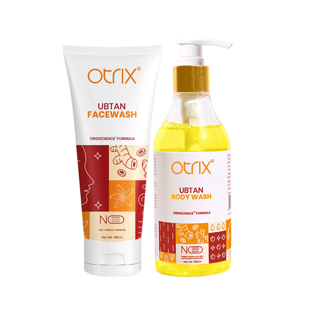 Ubtan Face Wash and Ubtan Body Wash