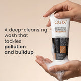 Otrix Activated Charcoal Face Wash for Deep Pore Cleansing & Oil Control | Detoxifies & Refreshes Skin | 100ml