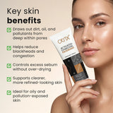 Otrix Activated Charcoal Face Wash for Deep Pore Cleansing & Oil Control | Detoxifies & Refreshes Skin | 100ml