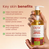Otrix Apple Cider Vinegar Body Wash for Smooth & Exfoliated Skin | Gentle Cleansing & Refreshing | 290ml