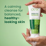 Otrix Green Tea Face Wash for Clear & Refreshed Skin | Anti-Oxidant, Gentle Cleansing | 100ml