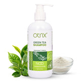 Otrix Green Tea Shampoo for Healthy Scalp & Hair Growth | Strengthens Roots, Reduces Hair Fall & Nourishes Hair | 300ml