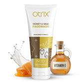Otrix Honey & Milk Face Wash for Deep Cleansing | Nourishing, Gentle & Hydrating | 100ml