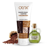 Otrix Naked Raw Coffee Face Wash for Dry Skin | Hydrating, Gentle & Revitalizing | 100ml