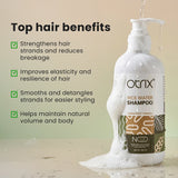 Otrix Rice Water Shampoo for Silky, Smooth & Nourished Hair | Strengthens & Adds Shine | 300ml