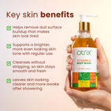 Otrix Vitamin C Body Wash | Brightening, Refreshing & Gentle Cleansing for Glowing Skin | 290ml