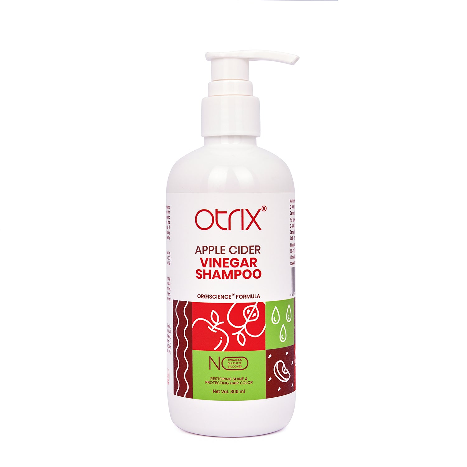 otrix apple cider vinegar shampoo