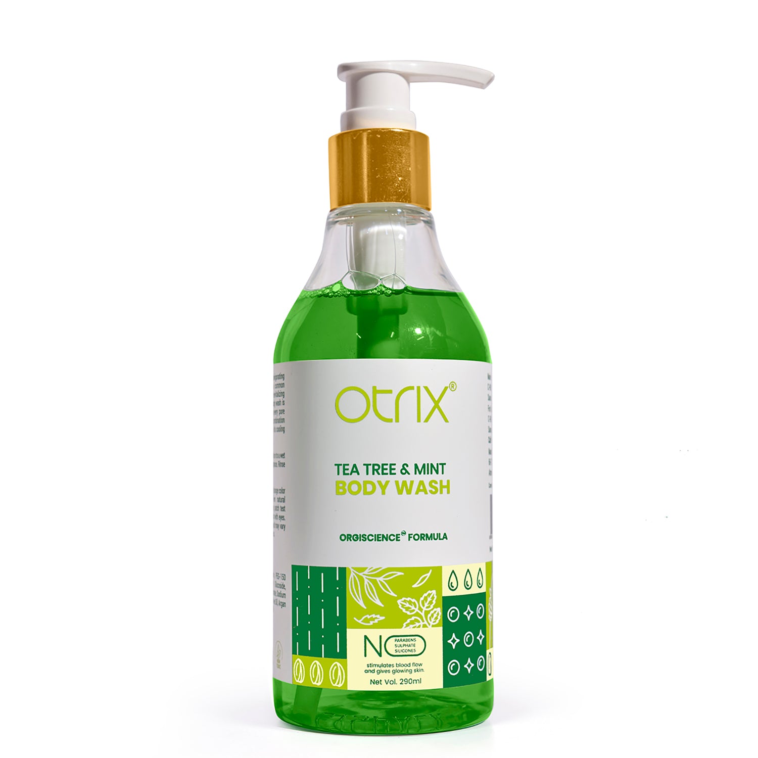 otrix tea tree and mint body wash