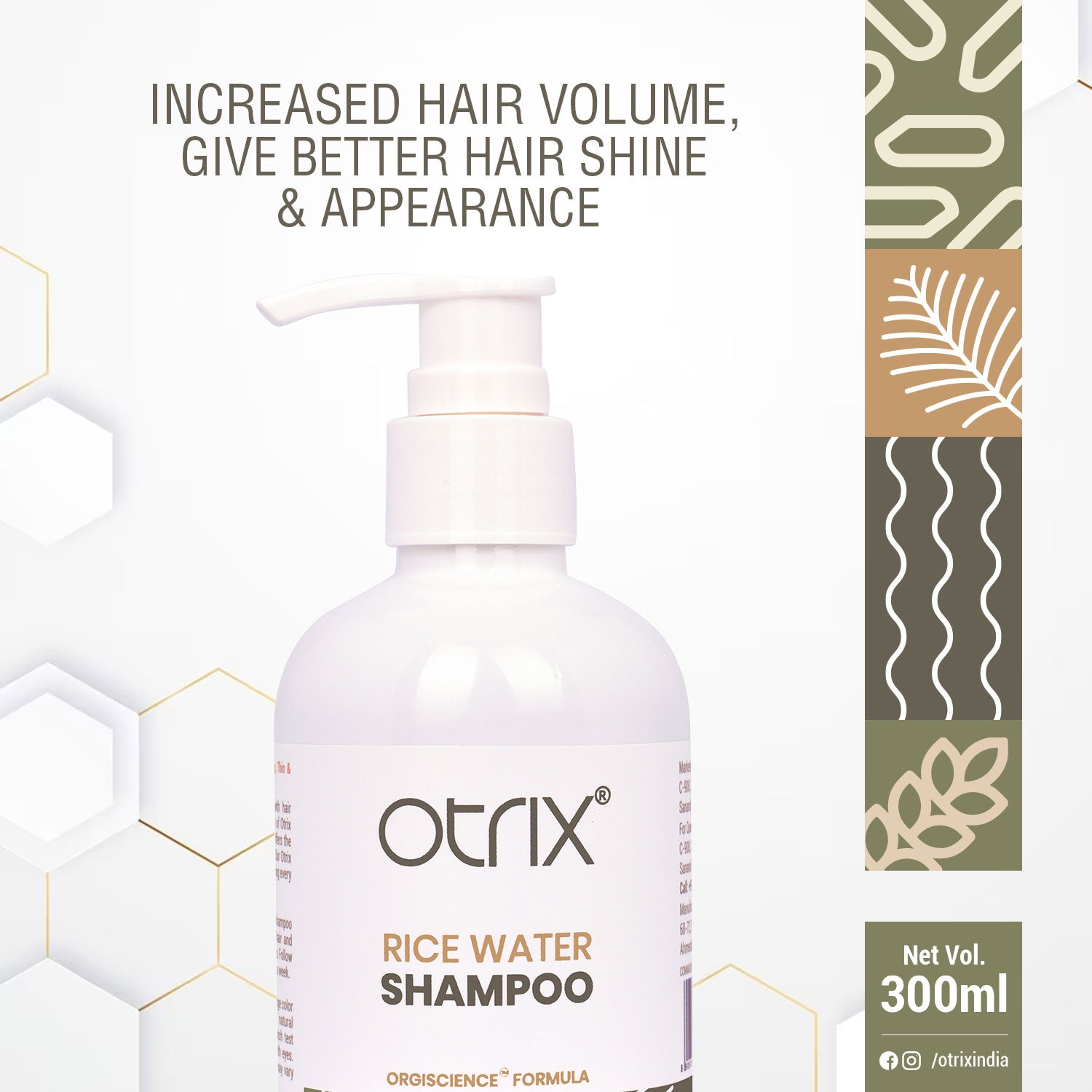 otrix rice water shampoo