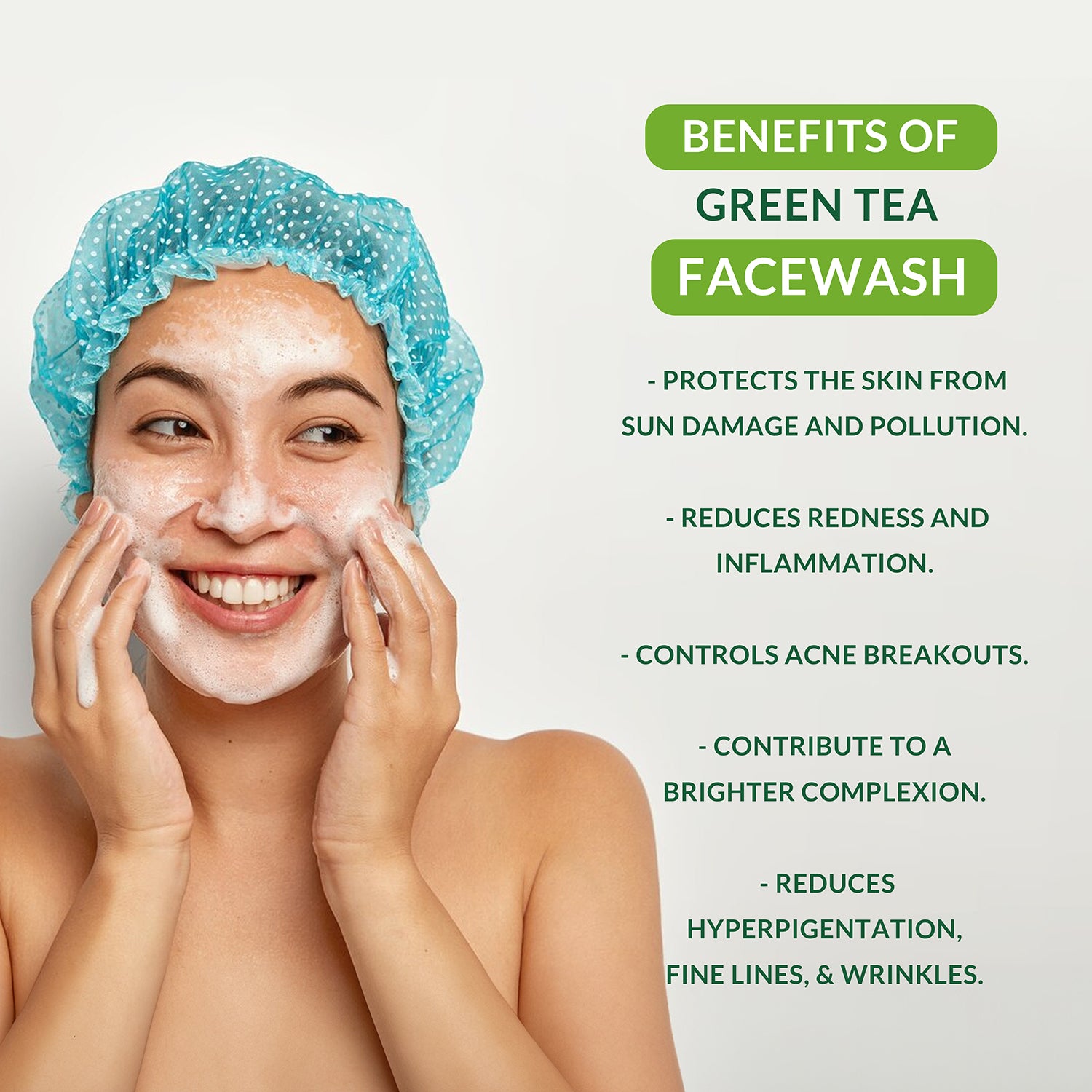 Green Tea Face Wash - 100ml