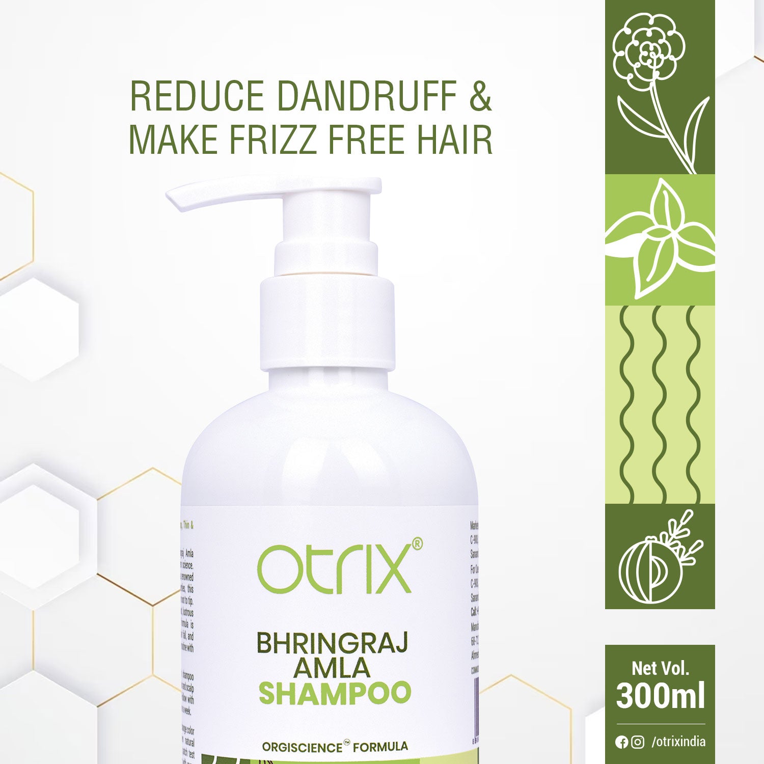 otrix bhringraj amla shampoo