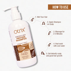 otrix almond and milk protein shampoo