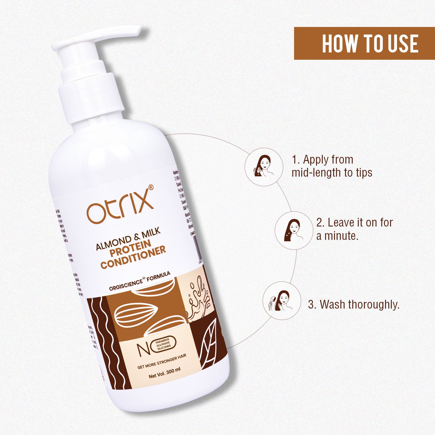 otrix almond and milk protein conditioner