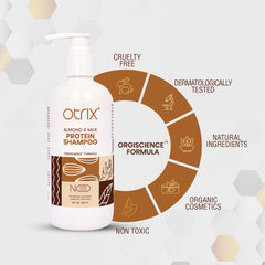 otrix almond and milk protein shampoo