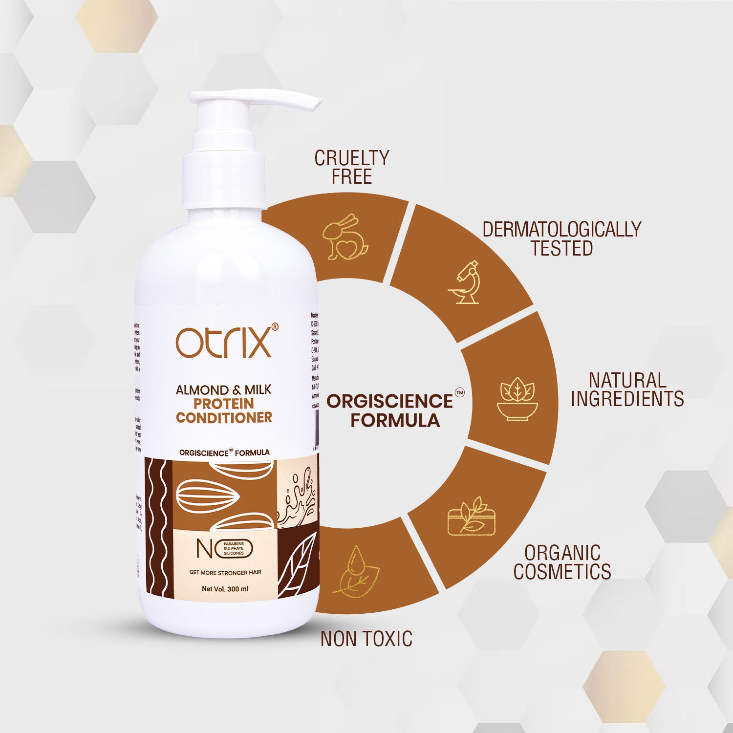 otrix almond and milk protein conditioner