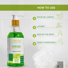 otrix tea tree and mint body wash