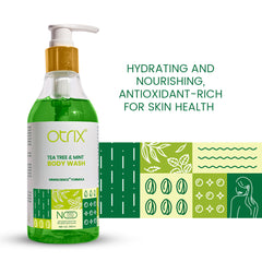 otrix tea tree and mint body wash