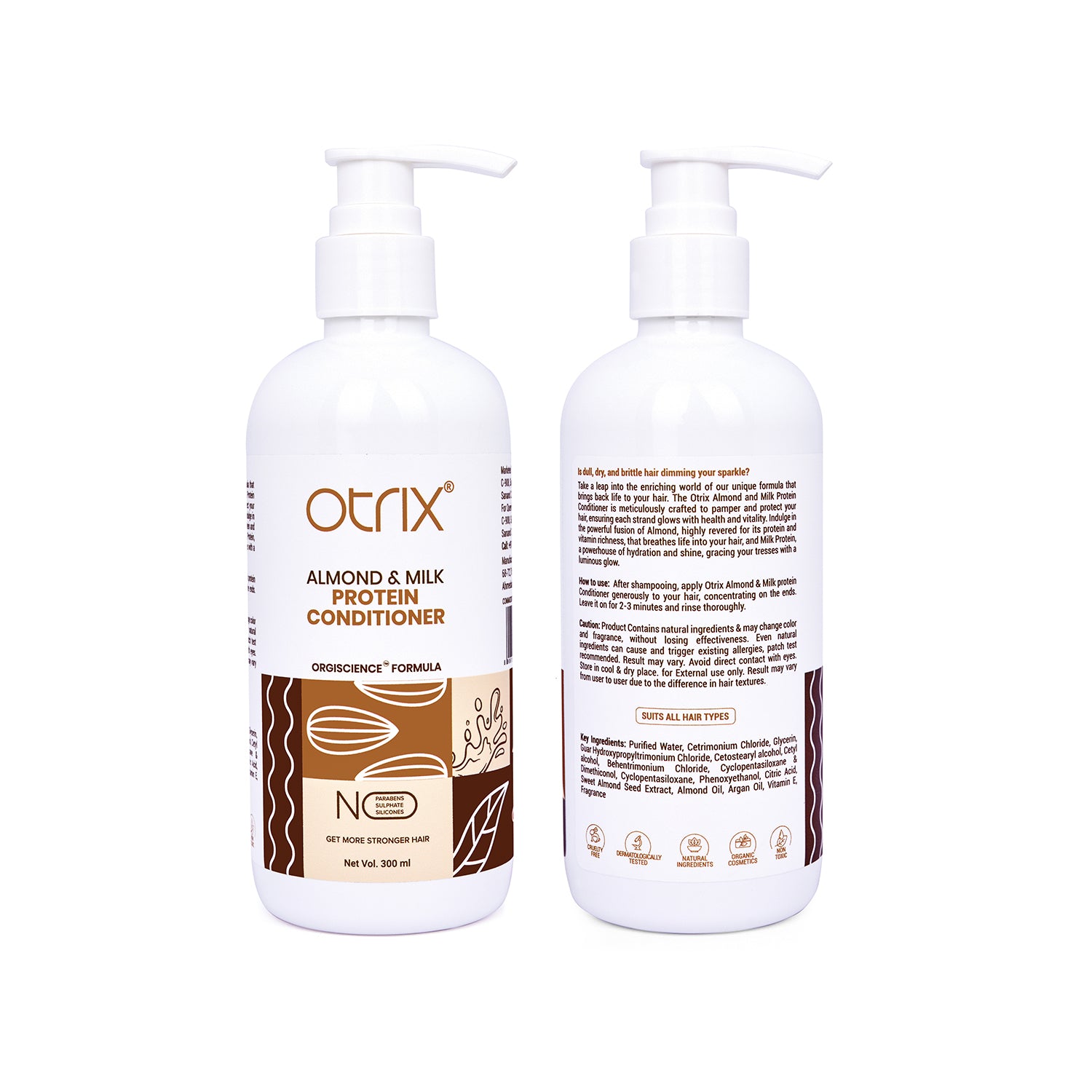 otrix almond and milk protein conditioner