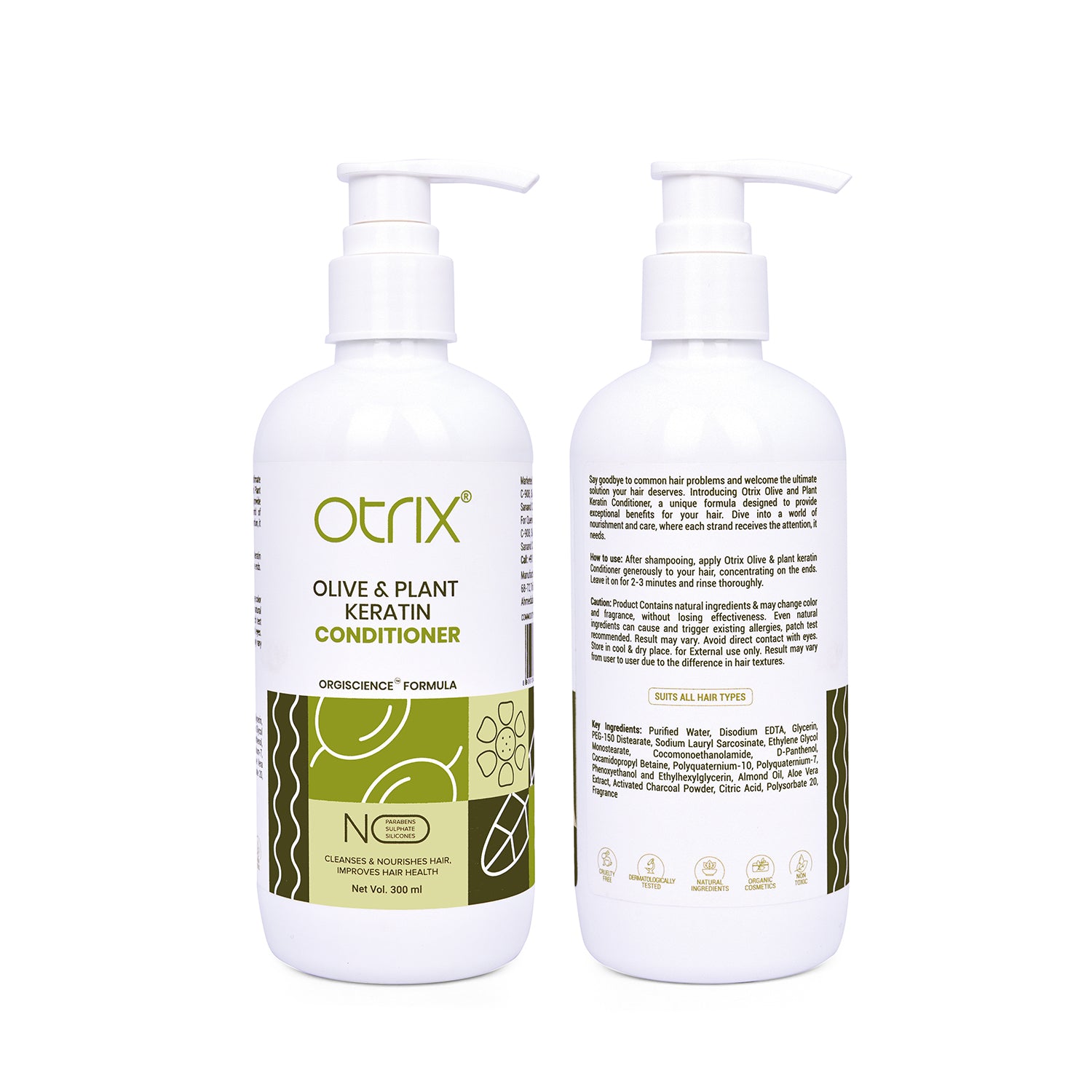 otrix olive and plant keratin conditioner 