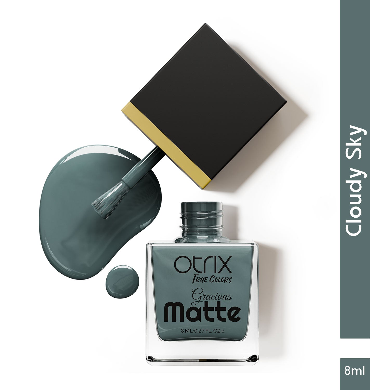 Cloudy Sky Gracious Matte Nail Polish - 03