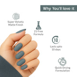Cloudy Sky Gracious Matte Nail Polish - 04