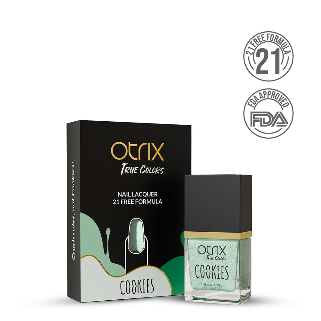 True Colors Crushed Pistachio Cookies Crush Nail Polish - 8ML