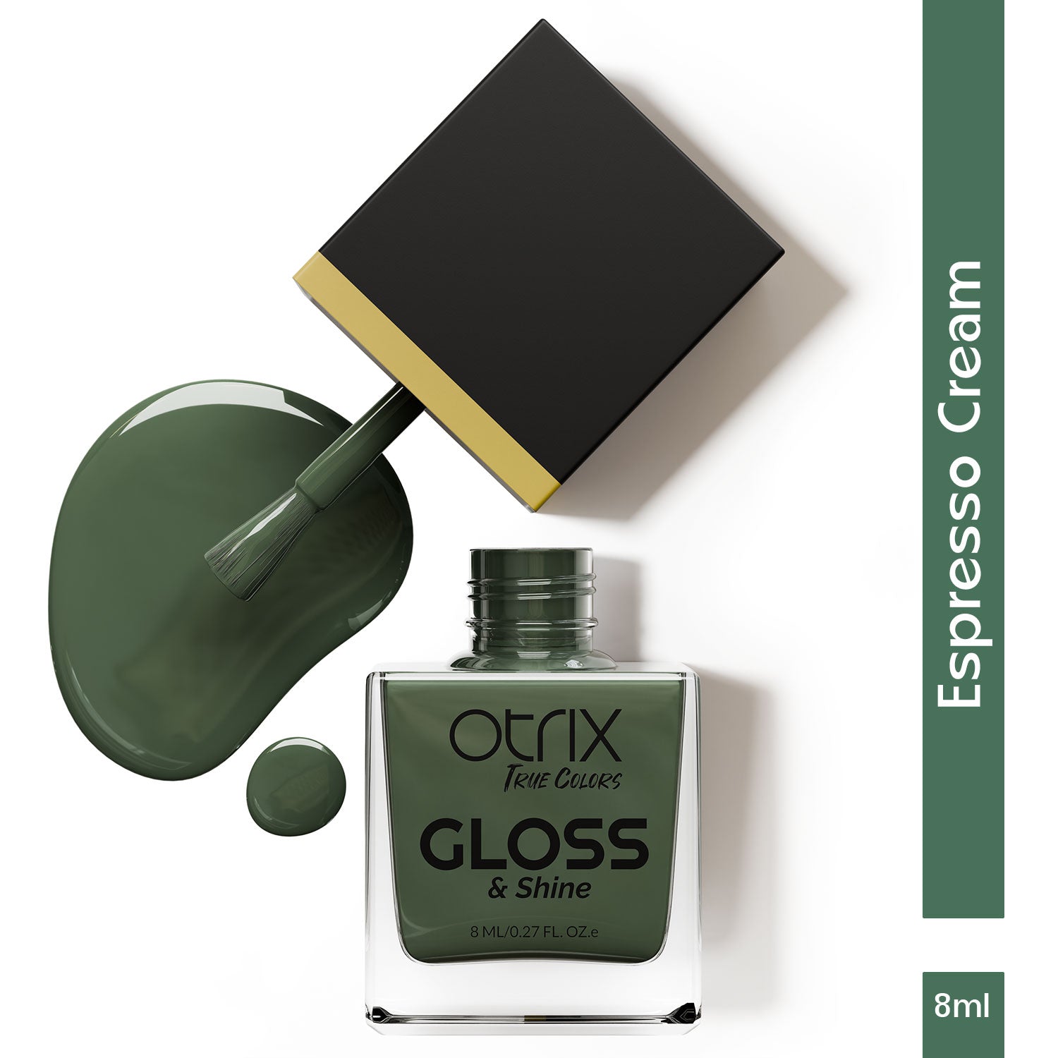 Espresso Cream Gloss and Shine Nail Polish - 03