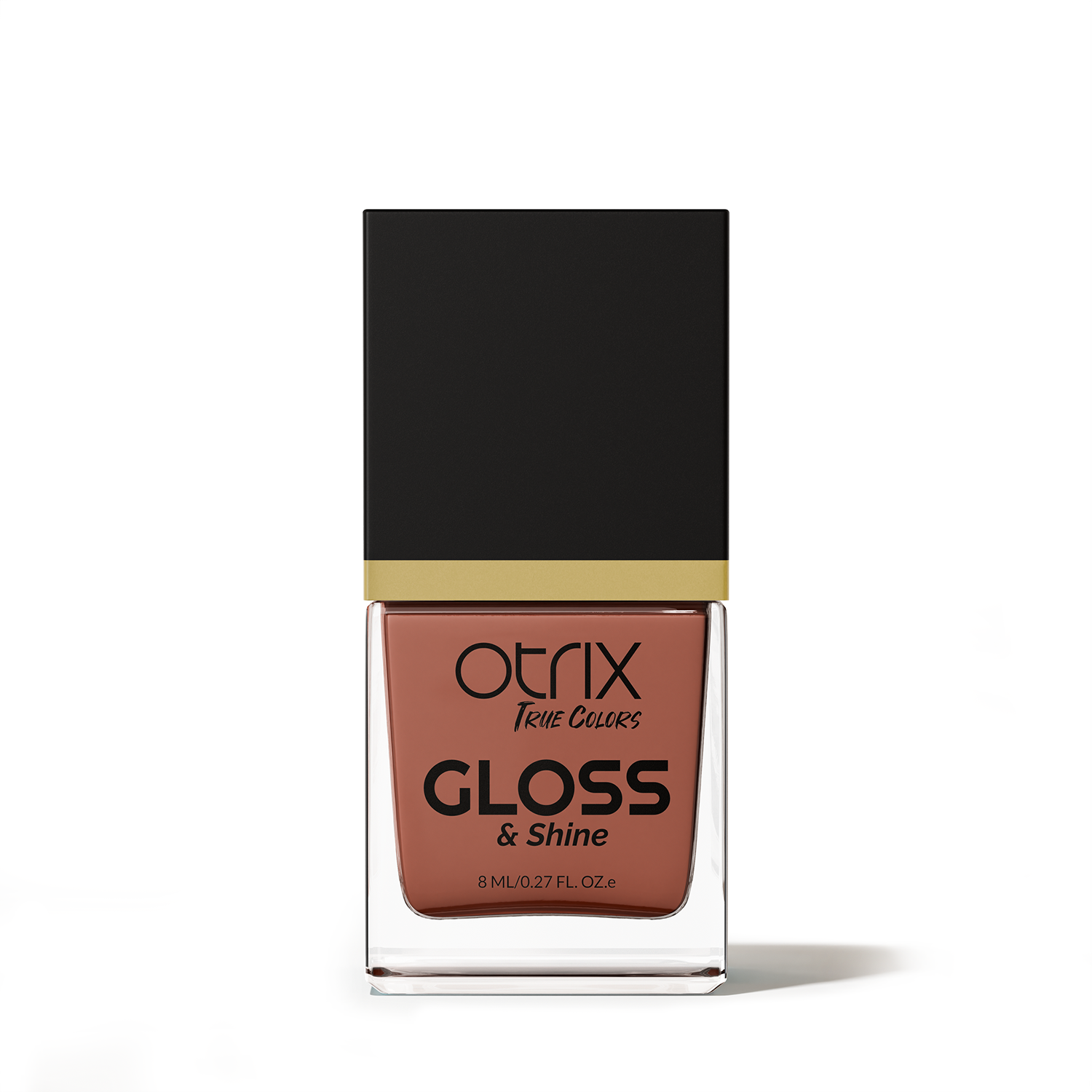Fiery Red Gloss and Shine Nail Polish - 01
