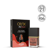 Fiery Red Gloss and Shine Nail Polish - 02