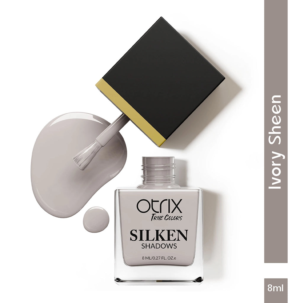 True Colors Ivory Sheen Silken Shadows Nail Polish - 8ML
