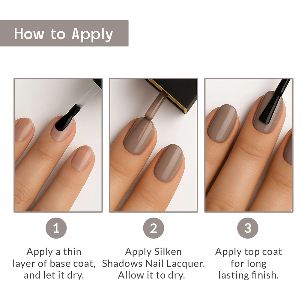 True Colors Ivory Sheen Silken Shadows Nail Polish - 8ML