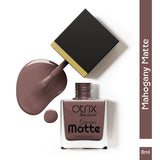 Mahogany Matte Gracious Matte Nail Polish - 03