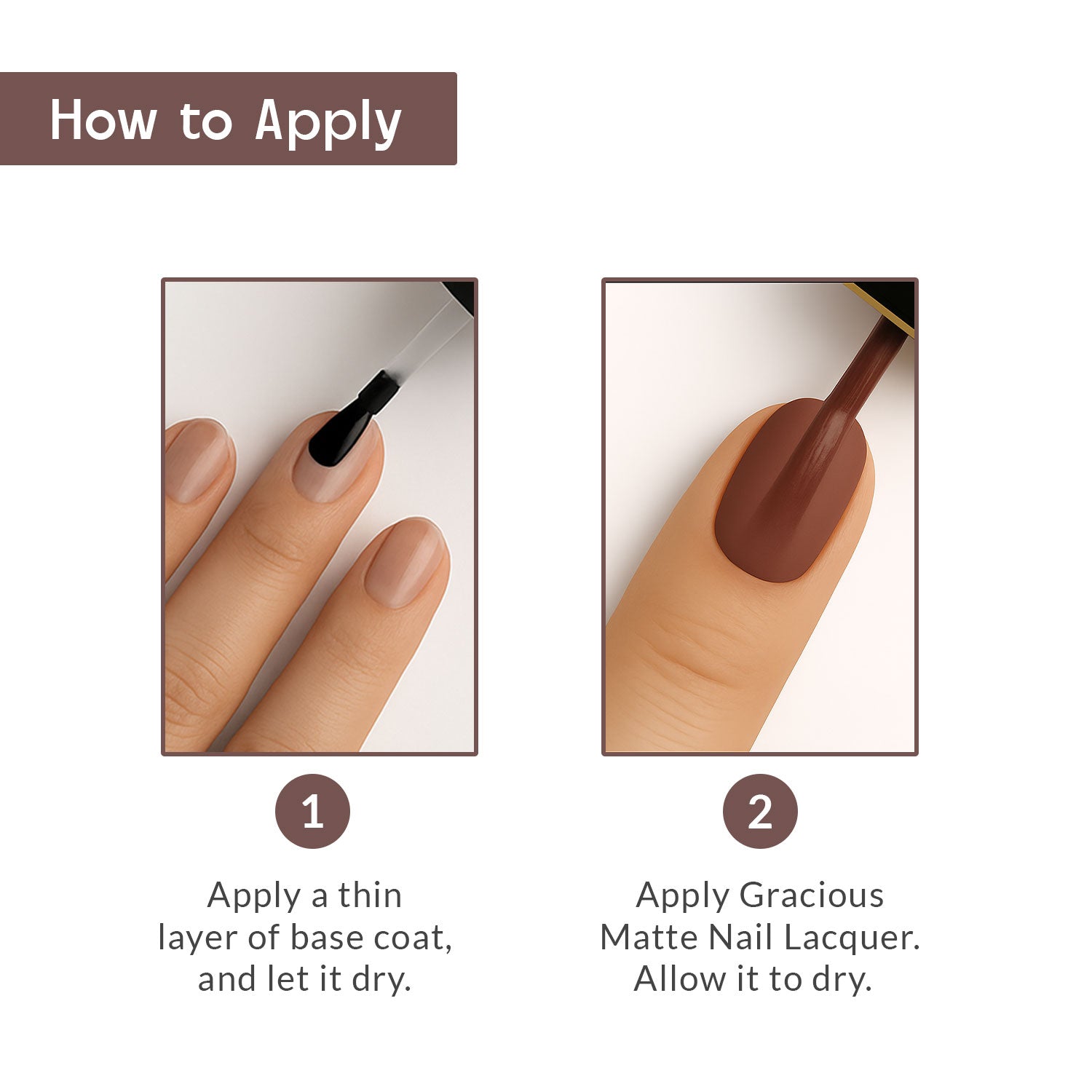 Mahogany Matte Gracious Matte Nail Polish - 06