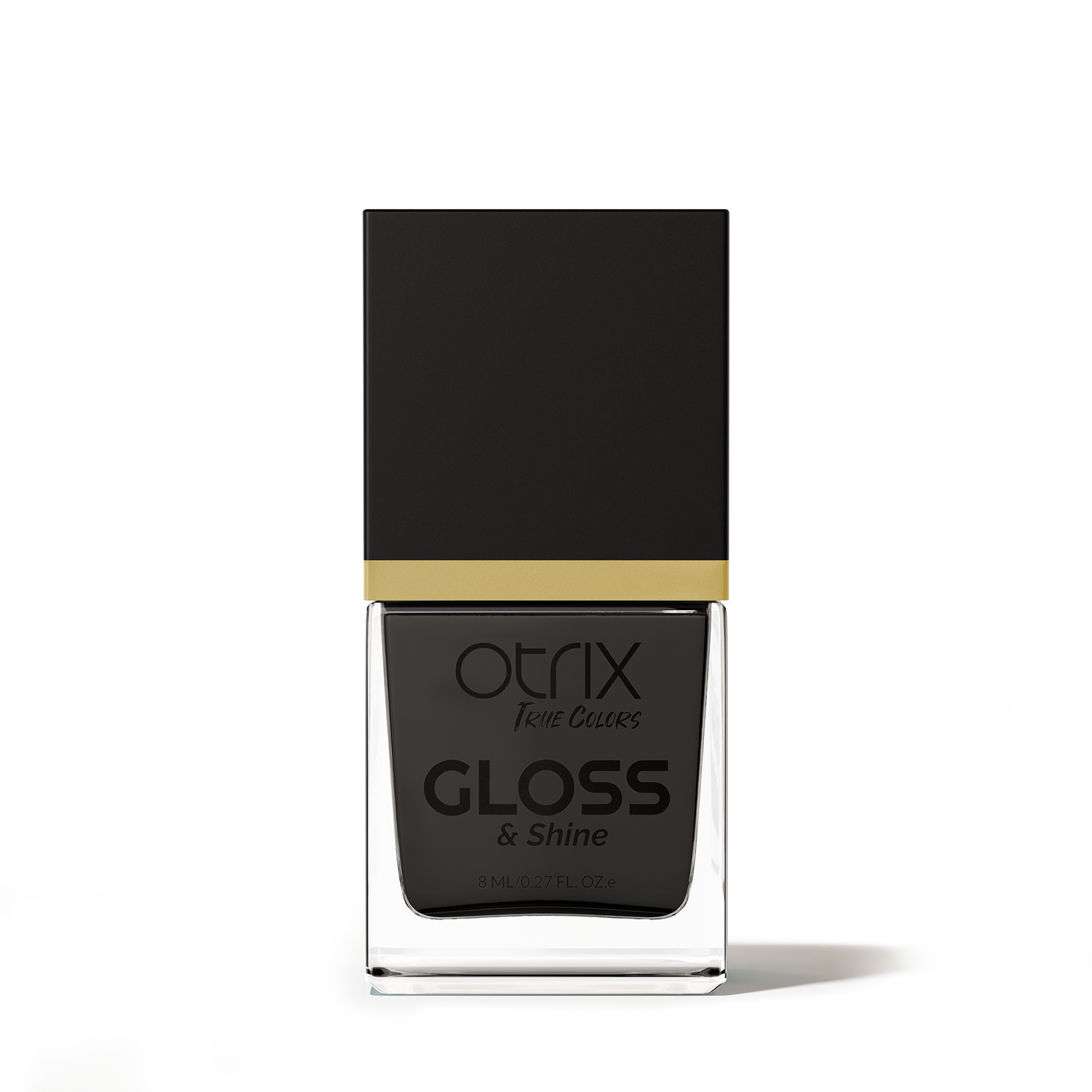 Midnight Black Gloss and Shine Nail Polish - 01