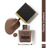 True Colors Mocha Crushed Sugar Candy Nail Polish - 8ML