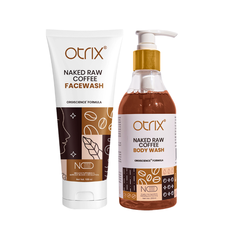 Naked Raw Coffee Face Wash and Naked Raw Coffee Body Wash