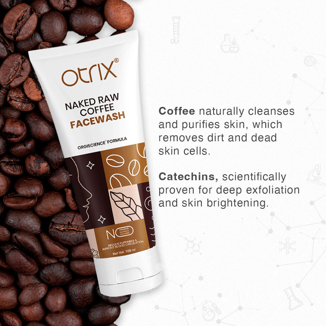 Naked Raw Coffee Face Wash