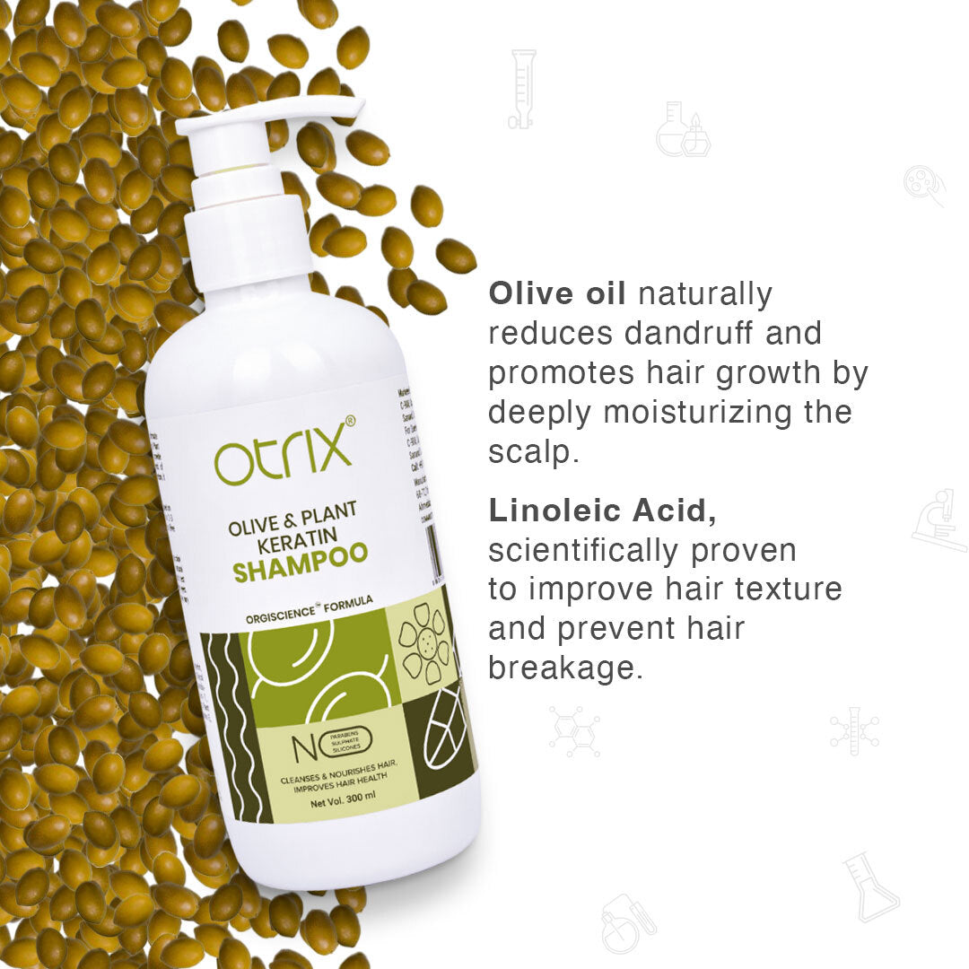 Olive & Plant Keratin Shampoo