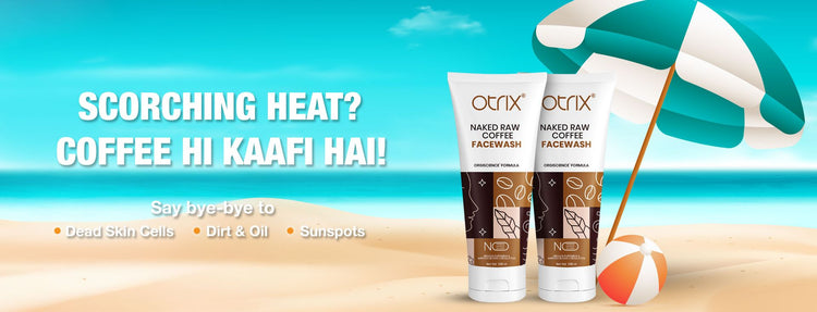 Otrix Coffee Face Wash Summer Skincare Essentials Desktop