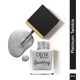 True Colors Platinum Twinkle Sparkling Stories Nail Polish - 8ML
