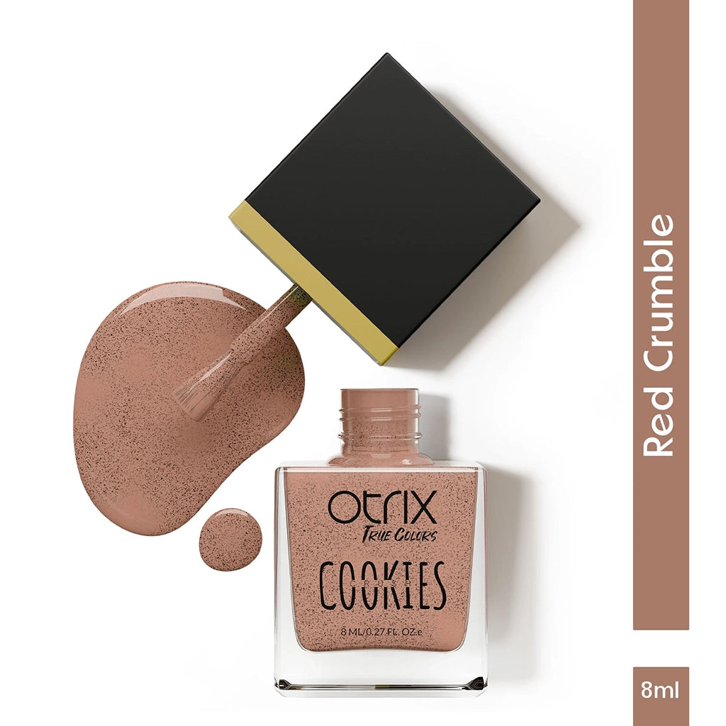 True Colors Red Crumble Cookies Crush Nail Polish - 8ML
