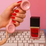 True Colors Ruby Red Gloss & Shine Nail Polish - 8ML